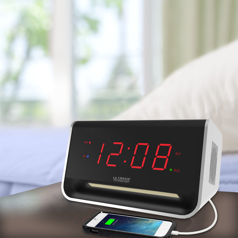 La Crosse Technology Equity LED Alarm Clock & Reviews | Wayfair